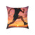 Mountain Trail Conqueror - Square Poly Canvas Pillow