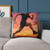Mountain Trail Conqueror - Square Poly Canvas Pillow