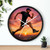 Mountain Trail Conqueror - Wall Clock
