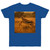 Graceful Gazelle Leap - Single Jersey T-shirt