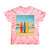 Retro Beach Vibes - Tie-Dye Tee, Cyclone