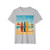 Retro Beach Vibes - Unisex Recycled Organic T-Shirt