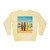 Retro Beach Vibes - Unisex Color Blast Crewneck Sweatshirt