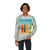 Retro Beach Vibes - Unisex Color Blast Crewneck Sweatshirt