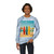 Retro Beach Vibes - Unisex Color Blast Crewneck Sweatshirt
