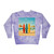 Retro Beach Vibes - Unisex Color Blast Crewneck Sweatshirt
