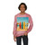 Retro Beach Vibes - Unisex Color Blast Crewneck Sweatshirt