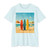 Retro Beach Vibes - Unisex CVC Jersey T-shirt
