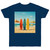Retro Beach Vibes - Single Jersey T-shirt