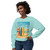 Retro Beach Vibes - Unisex Lightweight Crewneck Sweatshirt