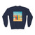 Retro Beach Vibes - Youth Crewneck Sweatshirt