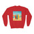 Retro Beach Vibes - Youth Crewneck Sweatshirt