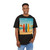 Retro Beach Vibes - Men's Acid Washed Heavy Oversize Tee