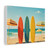 Retro Beach Vibes - Matte Canvas, Stretched, 1.25"