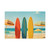 Retro Beach Vibes - Matte Canvas, Stretched, 1.25"