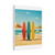 Retro Beach Vibes - Matte Canvas, Stretched, 1.25"