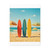 Retro Beach Vibes - Matte Canvas, Stretched, 1.25"