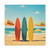 Retro Beach Vibes - Matte Canvas, Stretched, 1.25"