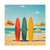 Retro Beach Vibes - Matte Canvas, Stretched, 1.25"