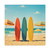 Retro Beach Vibes - Matte Canvas, Stretched, 1.25"