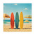 Retro Beach Vibes - Matte Canvas, Stretched, 1.25"