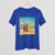Retro Beach Vibes - Women's Cotton Tee