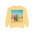 Retro Beach Vibes - Unisex Garment-Dyed Sweatshirt