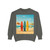 Retro Beach Vibes - Unisex Garment-Dyed Sweatshirt