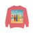 Retro Beach Vibes - Unisex Garment-Dyed Sweatshirt