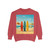 Retro Beach Vibes - Unisex Garment-Dyed Sweatshirt