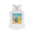 Retro Beach Vibes - Women's Ideal Racerback Tank