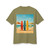 Retro Beach Vibes - Unisex Garment-Dyed Heavyweight Cotton Tee