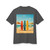 Retro Beach Vibes - Unisex Garment-Dyed Heavyweight Cotton Tee