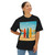 Retro Beach Vibes - Unisex Oversized Boxy Tee