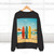 Retro Beach Vibes - Unisex Crew Neck Sweatshirt (EU)