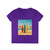 Retro Beach Vibes - Ladies' V-Neck T-Shirt
