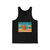 Retro Beach Vibes - Unisex Jersey Tank