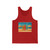 Retro Beach Vibes - Unisex Jersey Tank