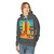 Retro Beach Vibes - Unisex Lightweight Hooded Sweatshirt