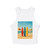 Retro Beach Vibes - Women's Micro Rib Racer Tank Top