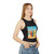 Retro Beach Vibes - Women's Micro Rib Racer Tank Top