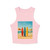 Retro Beach Vibes - Women's Micro Rib Racer Tank Top