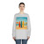 Retro Beach Vibes - Long Sleeve Crewneck Tee