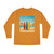 Retro Beach Vibes - Long Sleeve Crewneck Tee