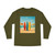 Retro Beach Vibes - Long Sleeve Crewneck Tee