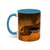 Graceful Gazelle Leap - Accent Coffee Mug (11, 15oz)