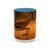 Graceful Gazelle Leap - Accent Coffee Mug (11, 15oz)