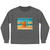 Retro Beach Vibes - Men's Long Sleeve Tee