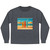 Retro Beach Vibes - Men's Long Sleeve Tee