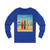 Retro Beach Vibes - Unisex Jersey Long Sleeve Tee